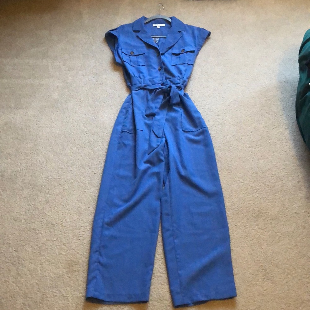 Jumpsuit in denim blue